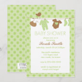 Invitation Baby shower (Devant / Derrière)