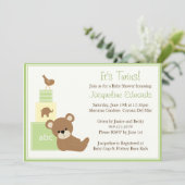 Invitation Baby shower (Debout devant)