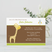 Invitation Baby shower (Debout devant)