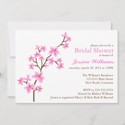 Invitation Baby shower (Devant)