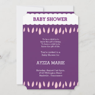 Invitation baby shower