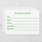 Invitation Baby shower (Dos)