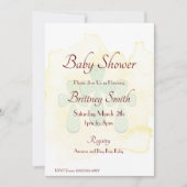 Invitation Baby shower (Devant)