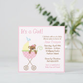 Invitation baby shower (Debout devant)