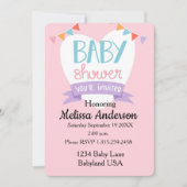 Invitation baby shower (Devant)