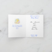 invitation baby shower (Intérieur)