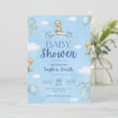Invitation Baby shower (Debout devant)