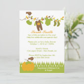 Invitation Baby shower (Debout devant)