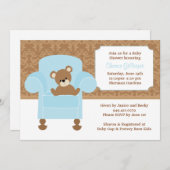 Invitation Baby shower (Devant / Derrière)