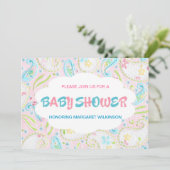 Invitation Baby shower (Debout devant)