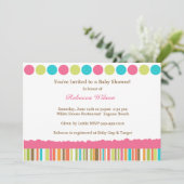 Invitation Baby shower (Debout devant)