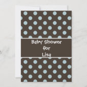 Invitation baby shower (Devant)