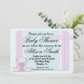 Invitation Baby shower (Debout devant)