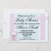 Invitation Baby shower (Devant)