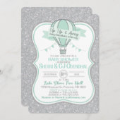 Invitation Baby shower (Devant / Derrière)