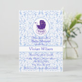 Invitation Baby shower (Debout devant)