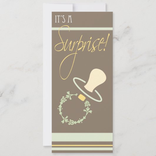 Invitation Baby shower (Devant)