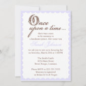 Invitation Baby shower (Devant)