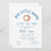 INVITATION baby shower (Devant / Derrière)