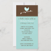 Invitation baby shower (Devant)