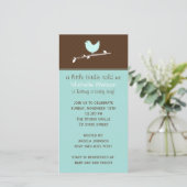 Invitation baby shower (Debout devant)