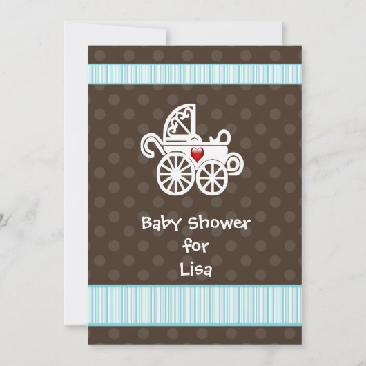 Invitation baby shower (Devant)