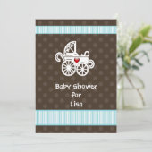 Invitation baby shower (Debout devant)