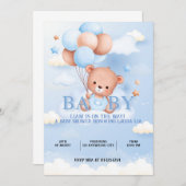 INVITATION BABY SHOWER (Devant / Derrière)