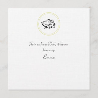 invitation baby shower