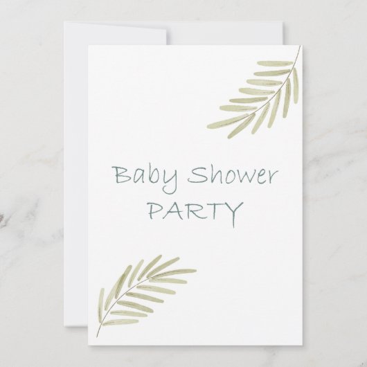 INVITATION BABY SHOWER (Dos)