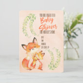 Invitation Baby shower (Debout devant)