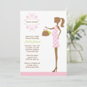 Invitation Baby shower (Debout devant)