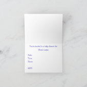 invitation baby shower (Intérieur)