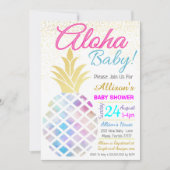 Invitation baby shower (Devant)