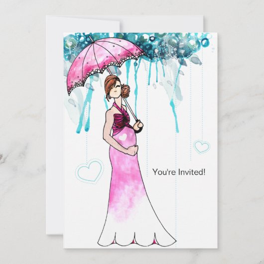 Invitation Baby shower (Devant)