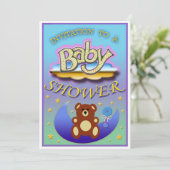 Invitation Baby shower (Debout devant)