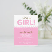 Invitation Baby shower (Debout devant)