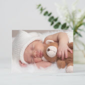 Invitation baby shower (Debout devant)