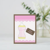 Invitation baby shower (Debout devant)
