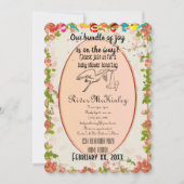 Invitation baby shower (Devant)