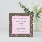 Invitation Baby shower (Debout devant)