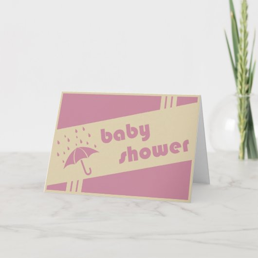 Invitation baby shower (Devant)
