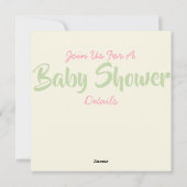 Invitation baby shower (Dos)
