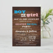 Invitation baby shower (Debout devant)