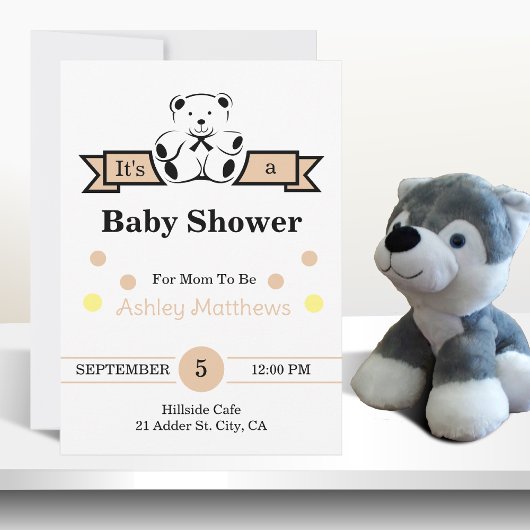 Invitation Baby shower