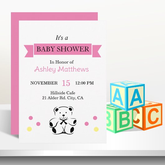 Invitation Baby shower