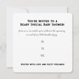 Invitation baby shower