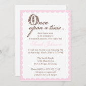 Invitation Baby shower (Devant / Derrière)