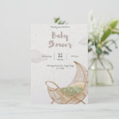 Invitation Baby shower (Debout devant)