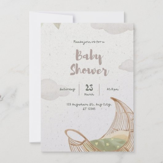 Invitation Baby shower (Dos)